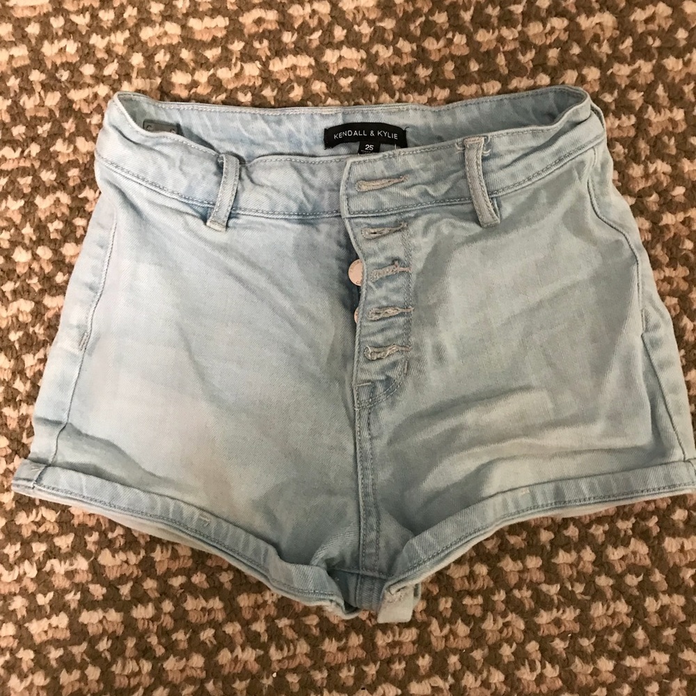 kendall and kylie high waisted shorts